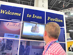 تصویری از غرفه ایران در Gamescom2011