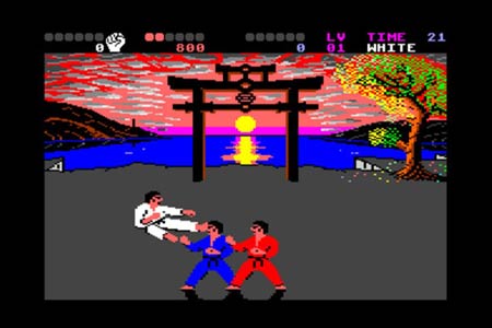بازی کاراته بین‌المللی یکی از مشهورترین بازی‌های Commodore بود که در سال 1986 معرفی شد.