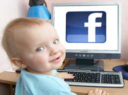 بیش از 5 میلیون کودک در فیس‌بوک