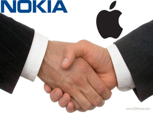 پشتیبانی نوکیا از اپل برای مقابله با شرکت سامسونگ