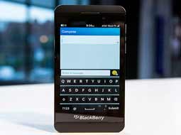 كشف یك رخنه امنیتی در گوشی های هوشمند BlackBerry Z10