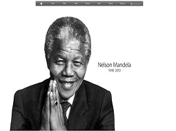 ادای احترام اپل به نلسون ماندلا