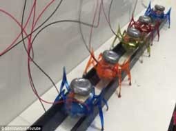 ربات‌های مورچه‌ای با قابلیت جابجایی خودرو