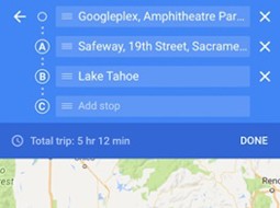 افزوده شدن ویژگی مسیریابی چند ایستگاهی به گوگل‌مپ