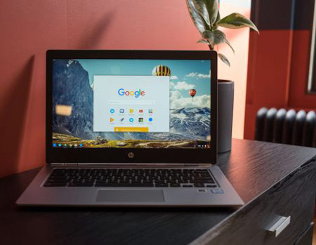 7- HP Chromebook 13: لوکس و کاربردی؛ مناسب برای محل کار و هم در منزل!
