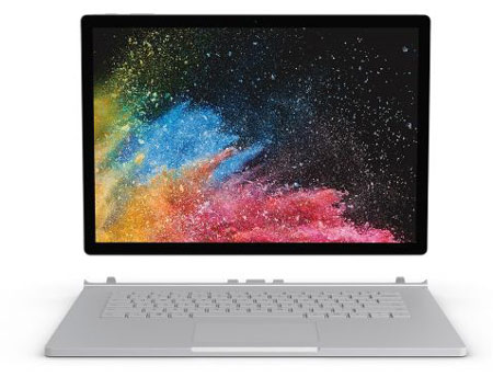 10. Microsoft Surface Book 2 (13.5-inch)