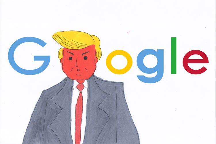 خشم ترامپ گریبان گوگل را گرفت!
