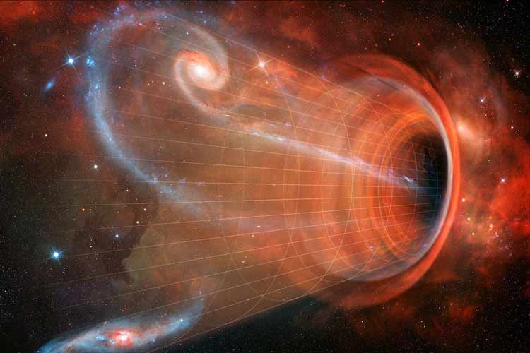 ارتعاش حلقه اطراف سیاهچاله کهکشان غول‌پیکر M87 با گذشت زمان