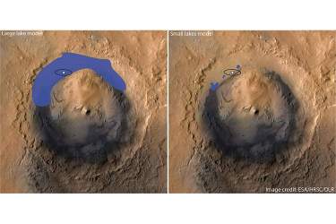 آیا واقعاً در دهانه گیل بر روی مریخ، یک دریاچه بزرگ وجود داشته است؟