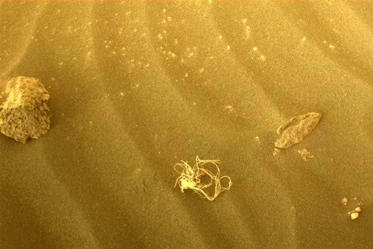 کشف شیئی شبیه به اسپاگتی بر سطح مریخ