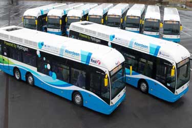 اتوبوس‌های هیدروژنی به عربستان می‌روند