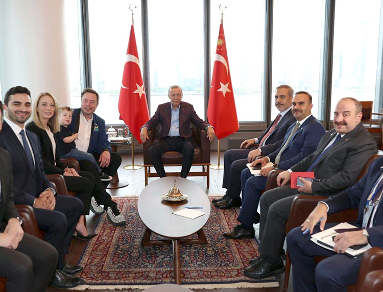 دیدار ایلان ماسک و اردوغان، کارخانه تسلا در ترکیه
