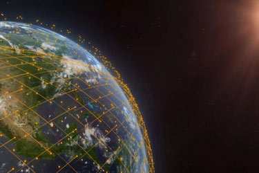 تقویت شبکه اینترنت ماهواره‌ای آمازون به کمک لیزرهای فضایی