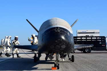 پرتاب هواپیمای فضایی ارتش آمریکا: آغاز ماموریتی محرمانه