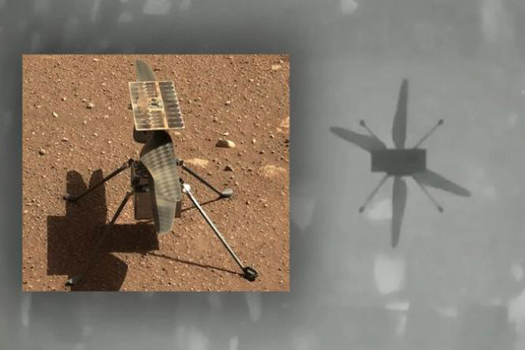 هند با ارسال هلی‌کوپتر به مریخ جای خالی ناسا را پر می‌کند