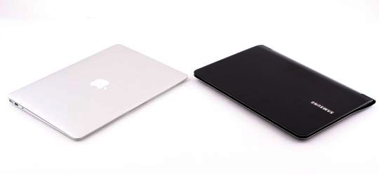 مقایسه لپتاپ سامسونک سری 9 با MacBook Air