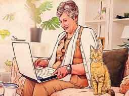 بررسی عادات و نگرانی‌‌های افراد مسن در دنیای آنلاین