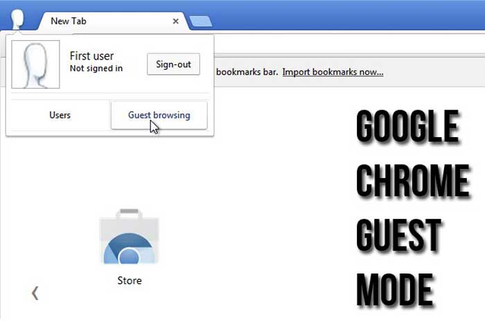 Users tab. Chrome Guest-что это.
