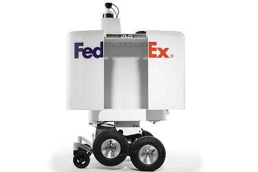 FedEx از ربات تحویل خودران رونمایی می‌کند + همراه با ویدیو