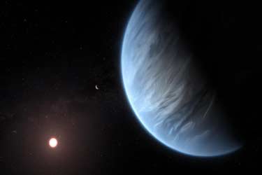 کشف جدید: وجود بخار آب در جوّ یک سیاره دوردست