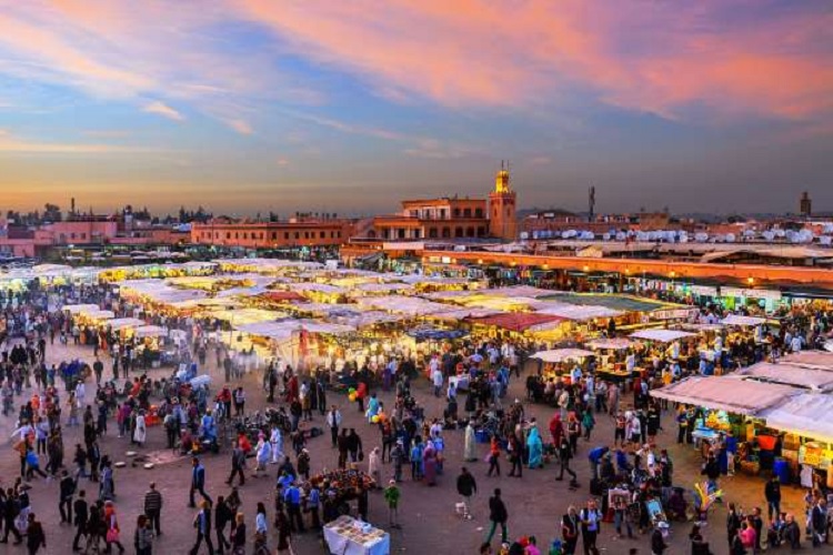 میدان جامع الفنا، مراکش، مغرب