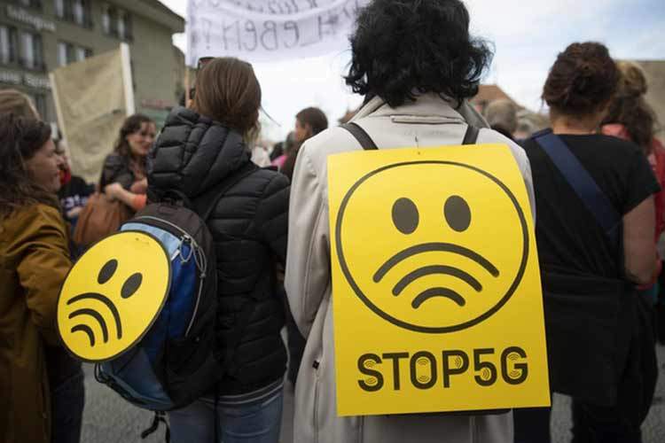تظاهرات شهروندان سوییسی علیه 5G !