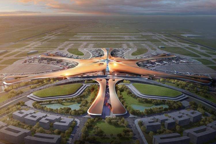 افتتاح بزرگترین و فناورانه‌ترین فرودگاه جهان در پکن + ویدیو