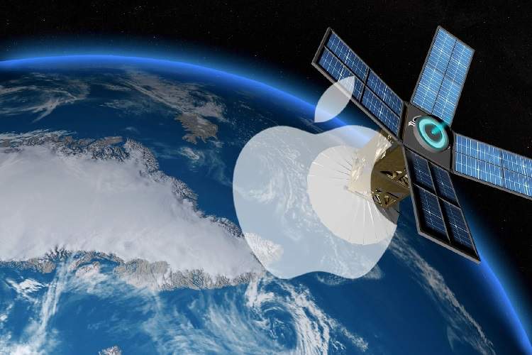 تلاش اپل برای استفاده از ماهواره به‌ منظور ارسال داده به دستگاه‌‌ها