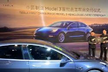 تسلا به زودی از اولین خودروی ساخت چین خود رونمایی خواهد کرد