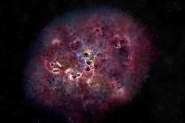 کشف یک کهکشان غول‌پیکر و اسرارآمیز