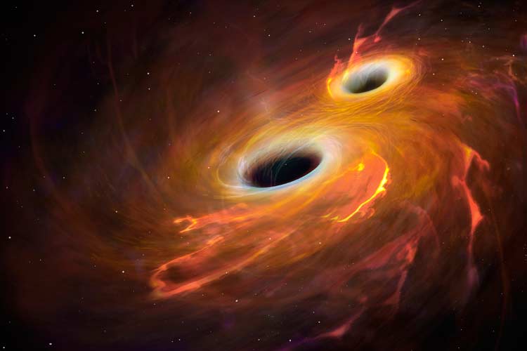 شمار بالای سیاهچاله‌های ابَرپُرجرم در سپیده‌دم زمان