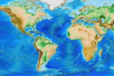 دانشمندان موفق به برداشت نقشه یک پنجم کل بستر اقیانوس‌های جهان شدند