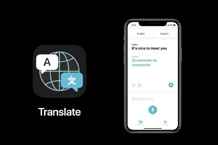 اپل در iOS 14 از یک نرم‌افزار ترجمه ویژه استفاده خواهد کرد