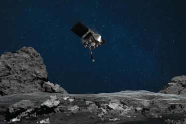 برخورد بی‌عیب‌ونقص فضاپیمای OSIRIS-REx با سیارک بنو
