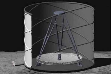 ستاره‌شناسان باری دیگر به فکر استقرار تلسکوپ غول‌پیکر بر روی ماه افتاده‌اند