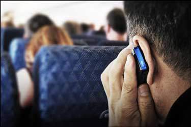 مکالمات تلفنی در پروازهای آمریکایی ممنوع است