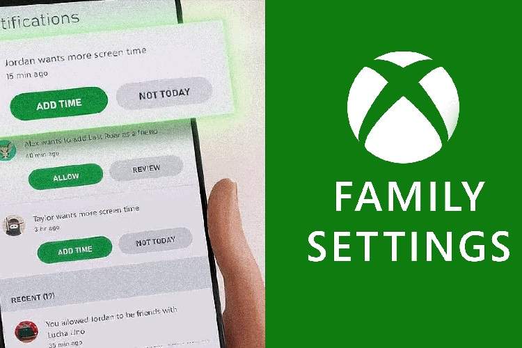 امکان توقف از راه دور بازی‌ها برای والدین در نرم‌افزار Xbox Family