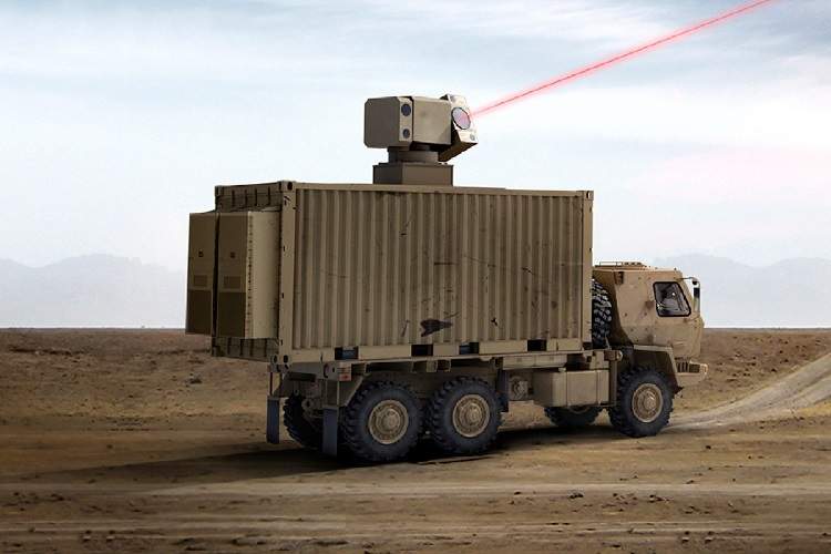 ساخت قوی‌ترین سلاح لیزری جهان توسط ارتش آمریکا