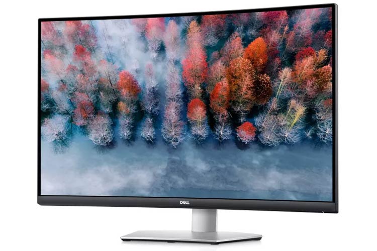 2. Dell 4K S3221QS Curved Monitor