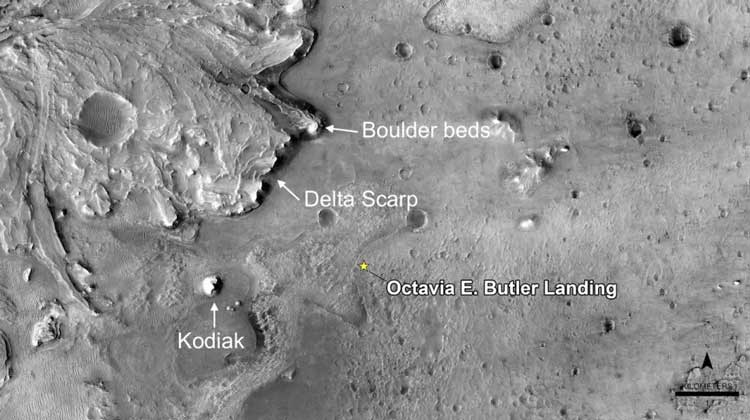 اخباراثبات وجود دریاچه و دلتای باستانی در مریخ