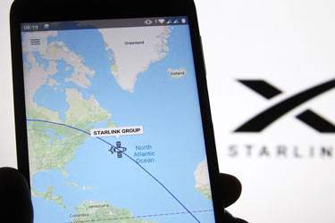 اینترنت استارلینک با سرعت نیم گیگابایت در هواپیما