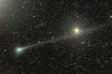 دنباله‌دار روزتا در صورت فلکی دوپیکر