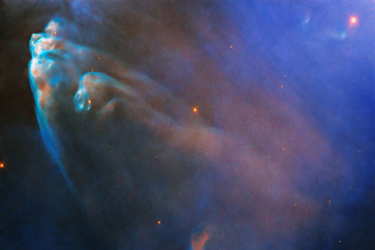 تلسکوپ هابل، برخوردها در سحابی «مرد دونده» را ردیابی می‌کند
