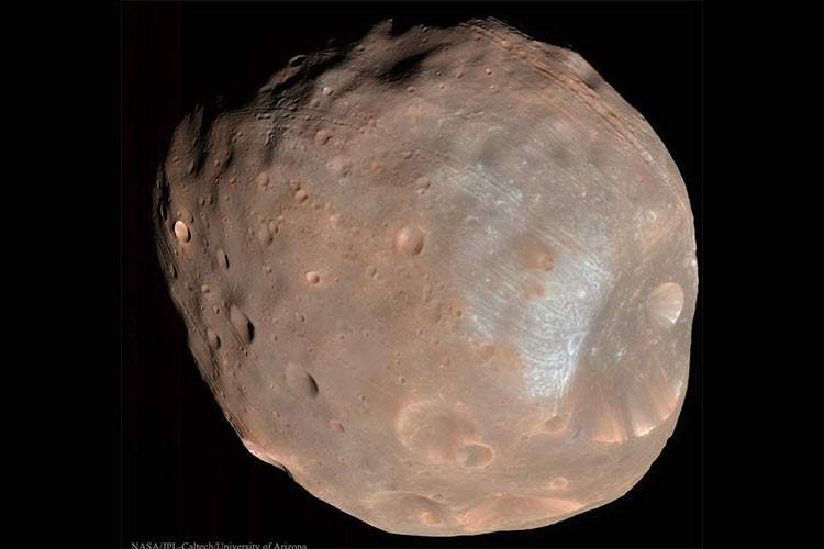 عکس روز ناسا: قمر نگون‌بخت مریخ