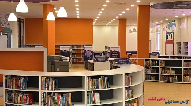 کتابخانه های دبی و مالزی
