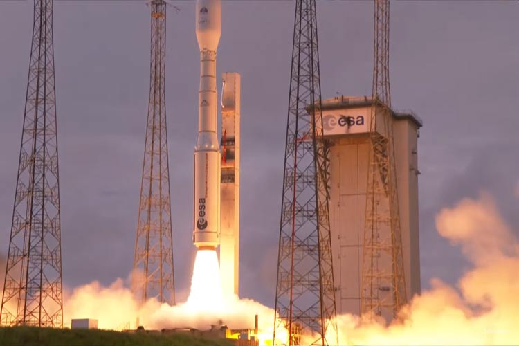 مأموریت دوم موشک جدید «وگا سی» اروپا ناکام ماند