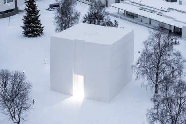 نمایشگاه جدیدتر پل‌استار از برف قطبی ساخته شده است