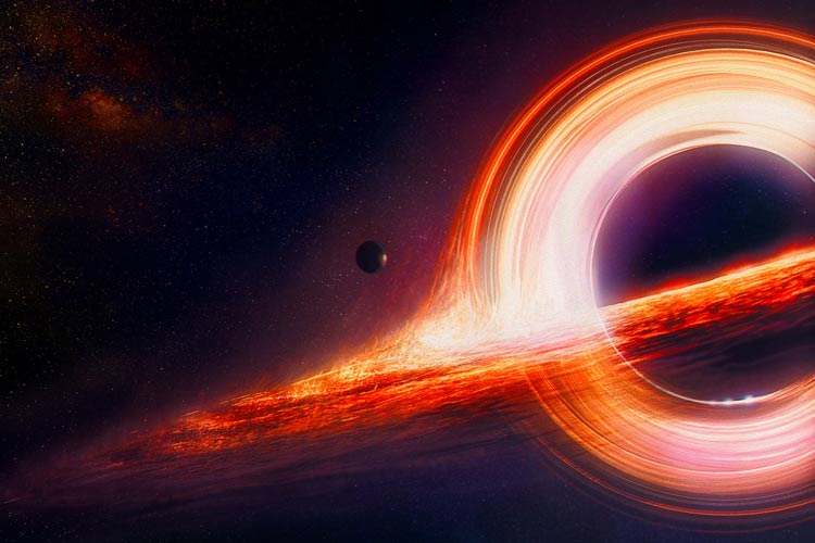 کشف اَبَرسیاهچاله‌ای که ۳۰ میلیارد برابر خورشید است