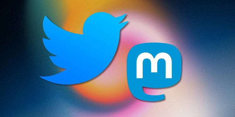 Social Media Twitter Mastodon Logos