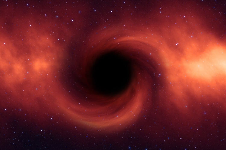 ردیابی شیء ۵۰ برابر زمین که در حال سقوط به درون سیاهچاله است